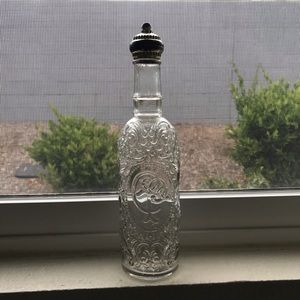 Vintage Avon glass container
